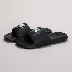 ナイキ（NIKE）（レディース）シャワーサンダル ビクトリー ワン ウィメンズ スライド ブラック CN9677-005 プール ビーチ リカバリー レジャー 快適 クッション