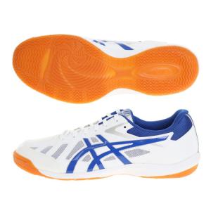 アシックス（ASICS）（メンズ、レディース）卓球シューズ アタックハイパービート ATTACK HYPERBEAT SP3 1073A004 001 WT/AB 745014