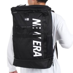 【10%OFFクーポン対象！5/16まで】ニューエラ（NEW ERA） リュック ボックスパック ラージ 46L プリントロゴ バックパック 12674103 ブラック｜SuperSportsXEBIO Yahoo!店