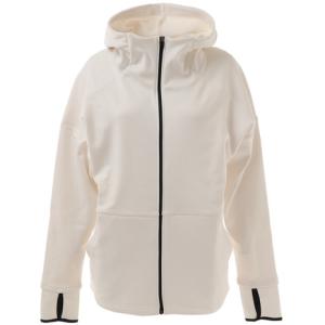 ジローム UVカット 裏ベロアフルジップパーカー 861GM1HD4071 WHT