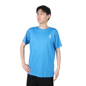 ジローム ドライ 吸汗速乾 UVカット 半袖メッシュTシャツ 863GM1CD6667 BLU