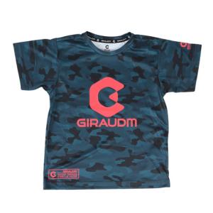 ジローム（GIRAUDM）（キッズ）ドライ 吸汗速乾 UVカット ジュニア 半袖メッシュTシャツ 865GM1CD6683 BLK｜supersportsxebio