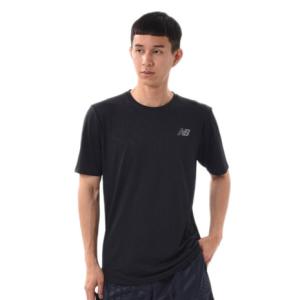 ニューバランス（new balance）（メンズ）ランニング Q Speed ジャガード ショートスリーブ Tシャツ 半袖 AMT11278BK ナイトラン｜supersportsxebio