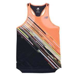 ニューバランス ランニング ランニングウェア メンズ タンクトップ Hanzo シングレット AMT11287CPU ナイトラン