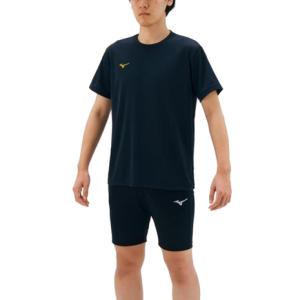 ミズノ（MIZUNO）（メンズ、レディース）Tシャツ 半袖 メンズ ナビドライ 32MA119090 カットソー 黒｜SuperSportsXEBIO Yahoo!店