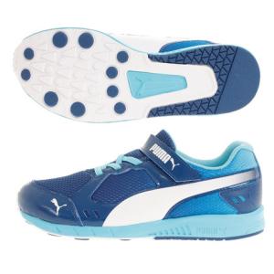 プーマ（PUMA） ジュニア ランニングシューズ ベルクロ ベルト付き レースシューズ スピードモンスター V3 19026607 （キッズ）