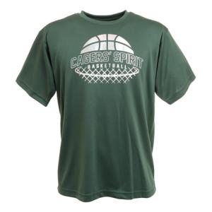 エックスティーエス ドライ 吸汗速乾 メッセージTシャツ 751G1CD4402 GRN バスケットボールウェア