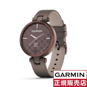 ガーミン（GARMIN）（メンズ、レディース）Lily Classic レザー Bronze スマー...