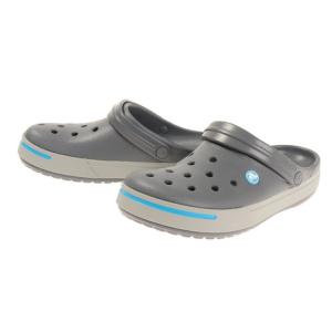 クロックス サンダル ぺたんこ クロックバンド 2 Charcoal 11989-01W-SS2021 グレー