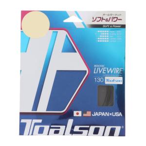 トアルソン（TOALSON）（メンズ、レディース）硬式テニスストリング バイオロジック ライブワイヤー 130 7223010K｜supersportsxebio