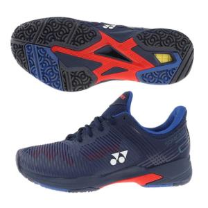 ヨネックス（YONEX）（メンズ、レディース）オムニクレーコート用 テニスシューズ パワークッションソニケージ2ワイドGC SHTS2WGC 097 OC