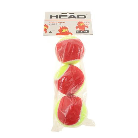 ヘッド（HEAD）（キッズ）ジュニア テニスボール T.I.P. RED-3 BALL SINGLE...