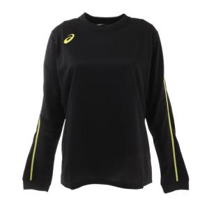 アシックス レディース バレーボールウェア Tシャツ 長袖 プラクティスロングスリーブトップス 2052A055.001 練習着