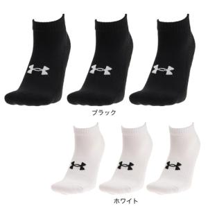 アンダーアーマー（UNDER ARMOUR）（メンズ、レディース）コア ローカットソックス 3足組 1361574｜supersportsxebio