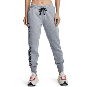 アンダーアーマー（UNDER ARMOUR）（レディース）ライバルフリース グラフィック ジョガー 1370844 035