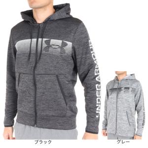 アンダーアーマー スウェット アーマーフリース フルジップ バーロゴ 1368938 001 トレーナー