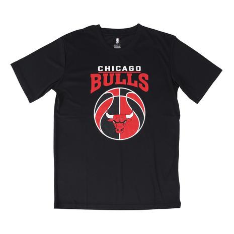 エヌビーエー（NBA）（キッズ）バスケットボールウェア ジュニア ブルス半袖Tシャツ PBC2V-B...
