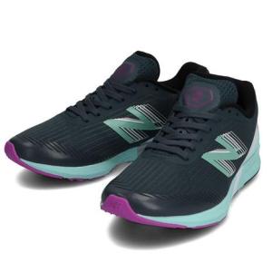 ニューバランス ランニングシューズ ネイビー パープル ハンゾー HANZO T I3 WHANZTI3D トレーニング 部活 マラソン レディース