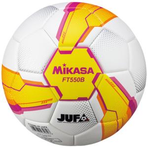 ミカサ（MIKASA）（メンズ、レディース）サッカーボール 検定球5号 貼り 大学サッカー連盟JUFA公式試合球 FT550B-YP-JUFA｜supersportsxebio