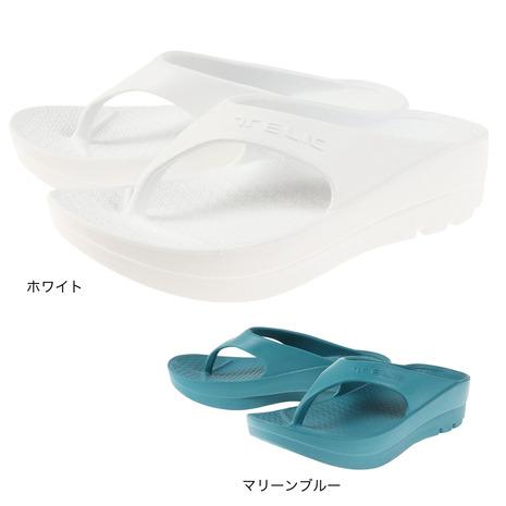 テリック（TELIC）（メンズ、レディース）サンダル リカバリー 鼻緒 厚底 W-FLIPFLOP ...