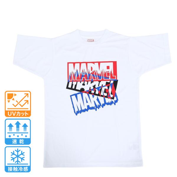 マーベル（MARVEL）（キッズ）バスケットボール ウェア UVカット キャラクター ジュニア マー...