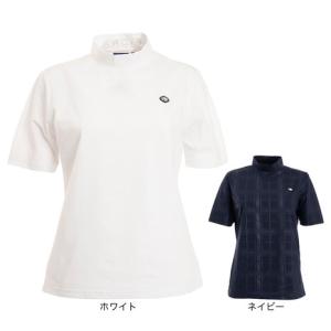 フィドラ（FIDRA）（レディース）ゴルフウェア 接触冷感 ストレッチ 消臭 半袖モックネック FD5MUG16