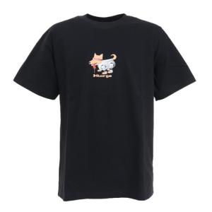 エクストララージ MEKA DOG 半袖Tシャツ 101221011013-BLACK
