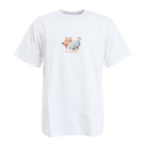 エクストララージ MEKA DOG 半袖Tシャツ 101221011013-WHITE