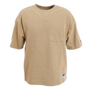 ラッセル（RUSSELL）（メンズ）PRO USA ポケットTシャツ RBM22S0003 BEG｜supersportsxebio