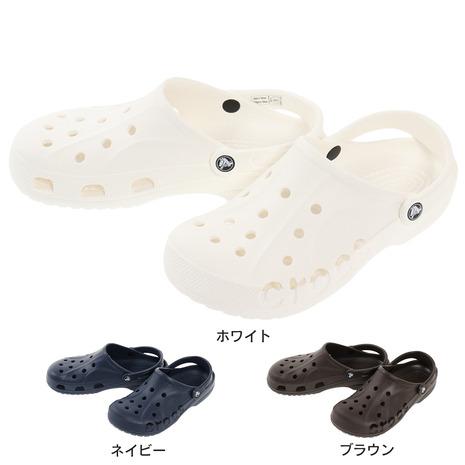 クロックス（crocs）（メンズ、レディース）バヤ クロッグ ホワイト ネイビー ブラウン 1012...