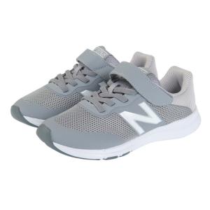 ニューバランス（new balance）（キッズ）ジュニア ランニングシューズ グレー PREMUS YOPREM GYW ベルクロ ベルト付き スニーカー｜supersportsxebio