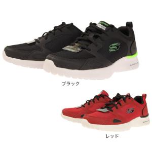 スケッチャーズ（SKECHERS）（メンズ） スケッチ エア ダイナマイト ブラック レッド 232292 カジュアルシューズ スニーカー ウォーキング トレーニング