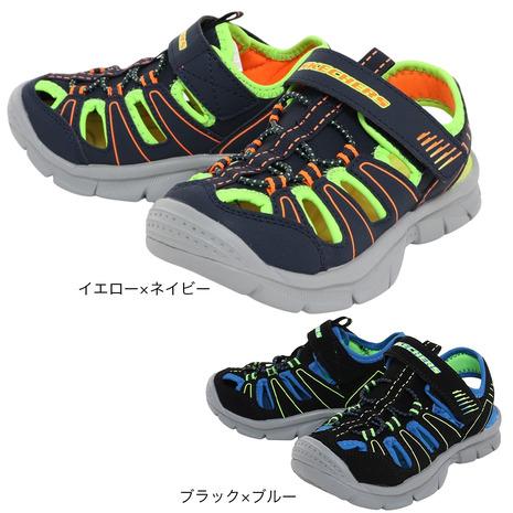 スケッチャーズ（SKECHERS）（キッズ）ボーイズ ストラップサンダル RELIX VALDER ...