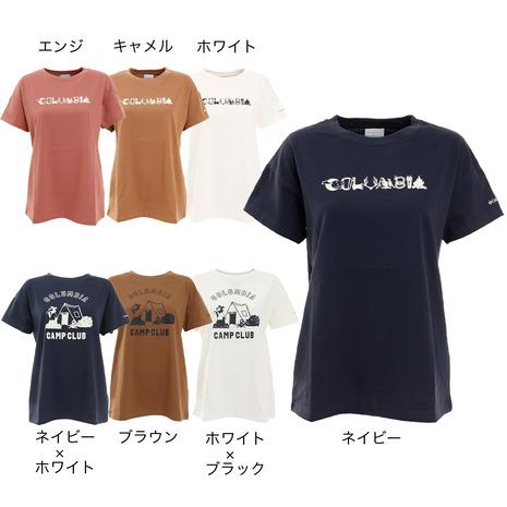 コロンビア（Columbia）（レディース） 半袖Tシャツ ヤハラフォレスト ショートスリーブTシャ...