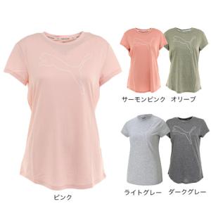 プーマ（PUMA）（レディース） ドライ 速乾 RTG ヘザーロゴ 半袖Tシャツ 588995 82