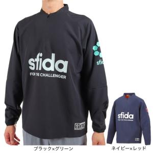 スフィーダ（SFIDA）（メンズ）サッカー フットサルウェア Challenger Thermotect 1/4ジップピステトップ SA-22510