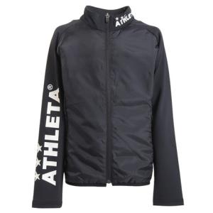 アスレタ サッカー フットサルウェア ジュニア 中綿ミドルジャージジャケット 2374J BLK