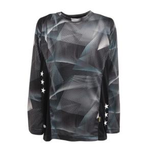 アスレタ サッカー フットサルウェア ジュニア グラフィックロンTシャツ 2371J BLK