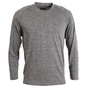 アズ長袖Vネックシャツ 9277-32 GRY