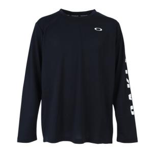 オークリー テニスウェア Slant Logo Print 長袖Tシャツ 6.0 FOA404191-02E