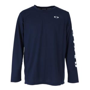 オークリー テニスウェア Slant Logo Print 長袖Tシャツ 6.0 FOA404191-6AC