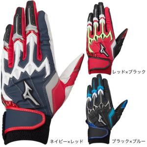 ミズノ（MIZUNO）（キッズ）ジュニア バッティング用グローブ 野球 シリコンパワーアークLI レプリカ W-Leather 1EJEY501｜supersportsxebio