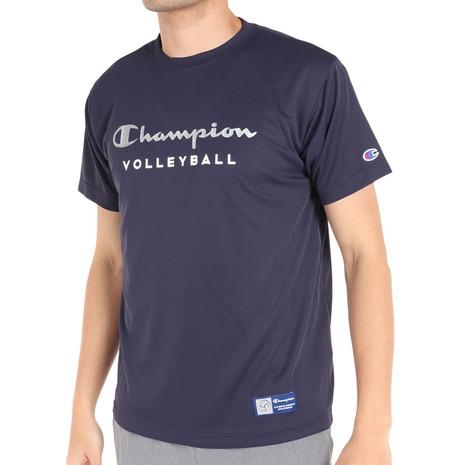 チャンピオン（CHAMPION）（メンズ）バレーボールウェア ショートスリーブTシャツ C3-VV3...