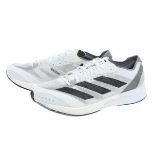 アディダス（adidas）（メンズ）アディゼロ ジャパン 7 ワイド ホワイト ブラック 白 黒 GV9625 ランニングシューズ ジョギングシューズ トレーニング 運動靴｜supersportsxebio
