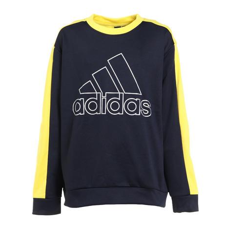 アディダス（adidas）（キッズ）ボーイズ カラーブロック クルースウェット VB283-HM95...