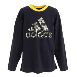 アディダス ロゴ 長袖Tシャツ ZH187-HM7177