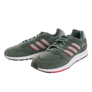 アディダス ラン RUN 80s グリーン 緑 LLA03-GX4337 スニーカー スポーツシューズ カジュアル シンプル ストライプ 通勤 通学 運動 靴