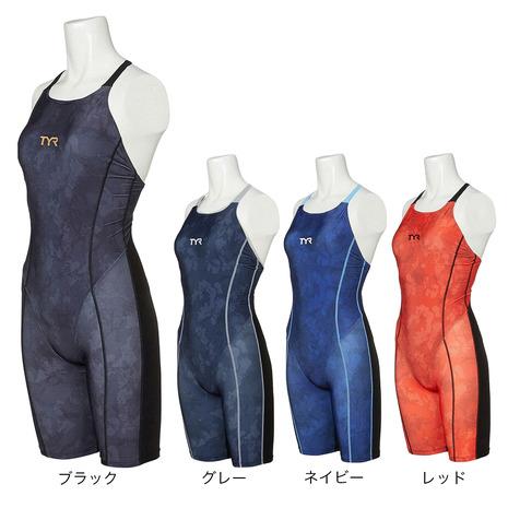 ティア（TYR）（レディース）フィットネス水着 レディース 水泳 STEALTH ショートジョン S...