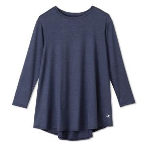 ダンスキンオールデイアクティブライトロングスリーブフレアTシャツ DA722300 WA