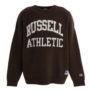 ラッセル（RUSSELL）（メンズ）KNIT CREW COLLEGE セーター RBM22F0009 GRN｜supersportsxebio